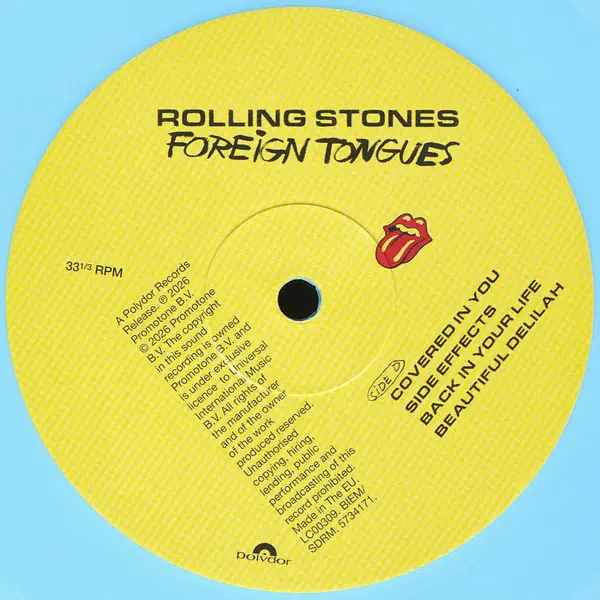 The Rolling Stones Foreign Tongues 2LP