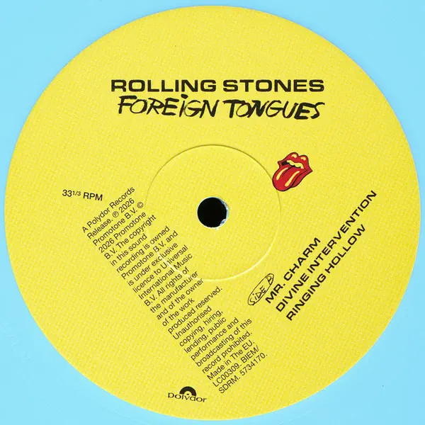 The Rolling Stones Foreign Tongues 2LP