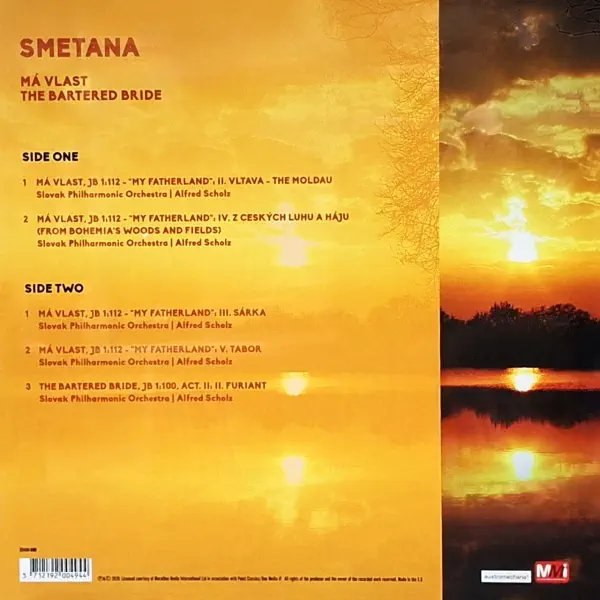 Smetana Má Vlast LP