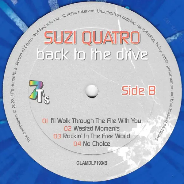 Suzi Quatro Back To The Drive