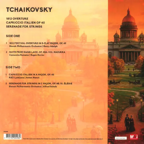 Tchaikovsky 1912 Overture LP
