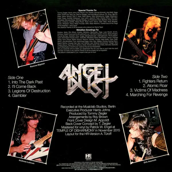 Angel Dust Into The Dark Past