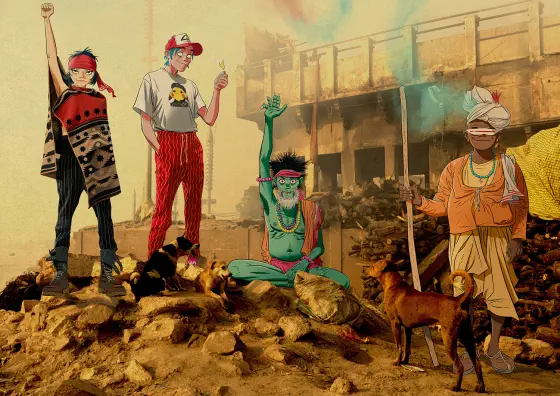 Gorillaz The Mountain
