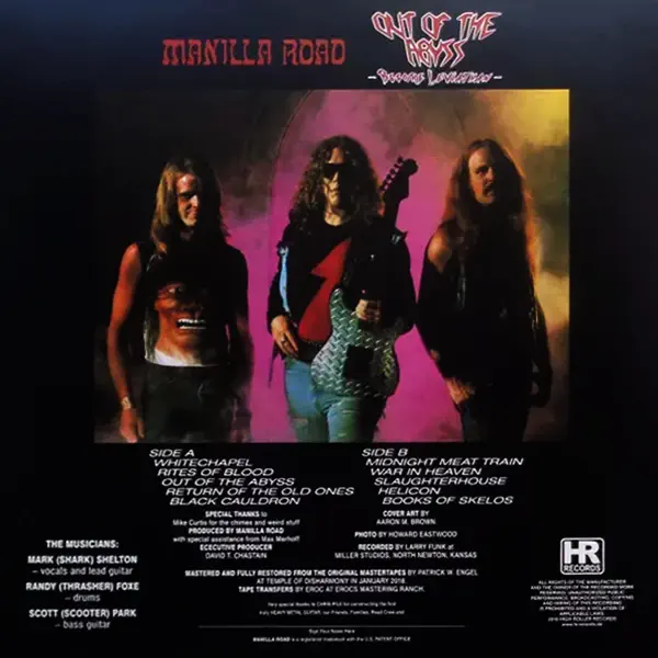 Manilla Road Out Of The Abyss