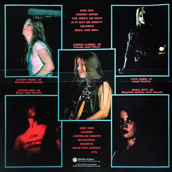 The Runaways The Runaways Reissue LP