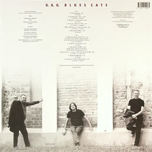 G.K.G. Blues Cats vinilinė plokštelė