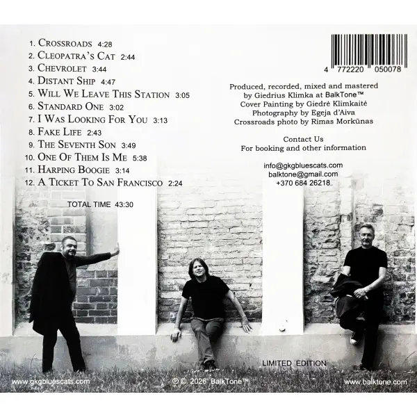 G.K.G. Blues Cats audio kompaktas