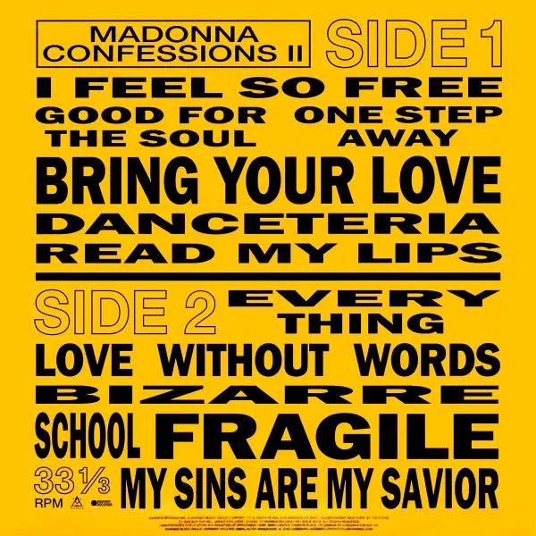 Madonna Confessions II