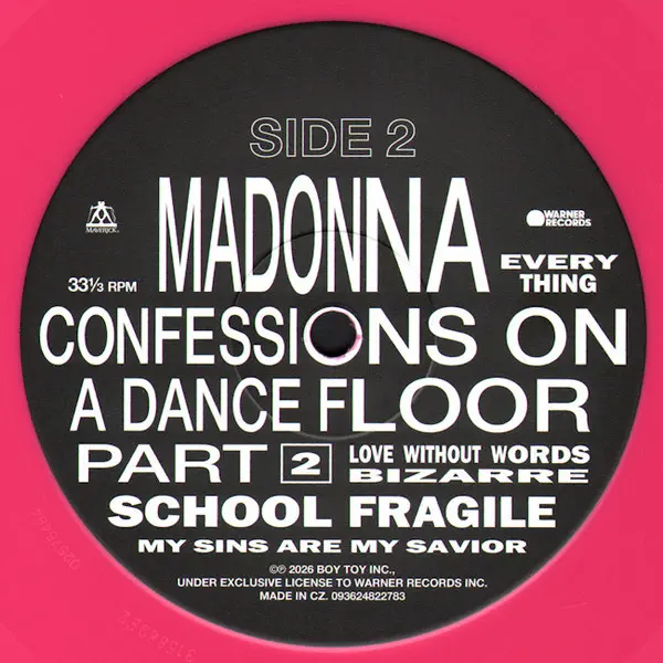 Madonna Confessions II