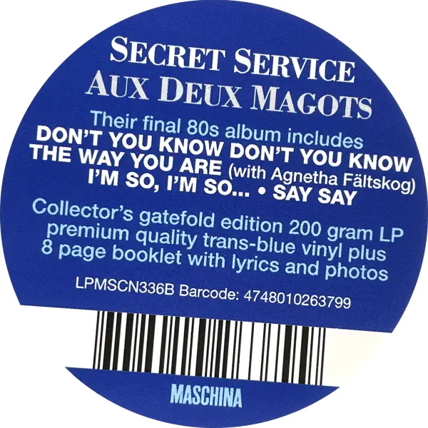 Secret Service Aux Deux Magots